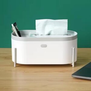 Kuber Industries Tissue Holder White - LXINDIA.COM