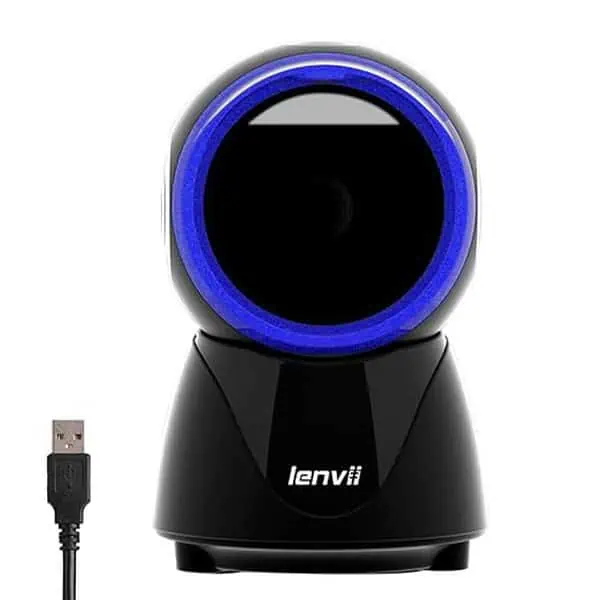 LENVII 2D Desktop 1D 2D Barcode QR Code Scanner - LXINDIA.COM