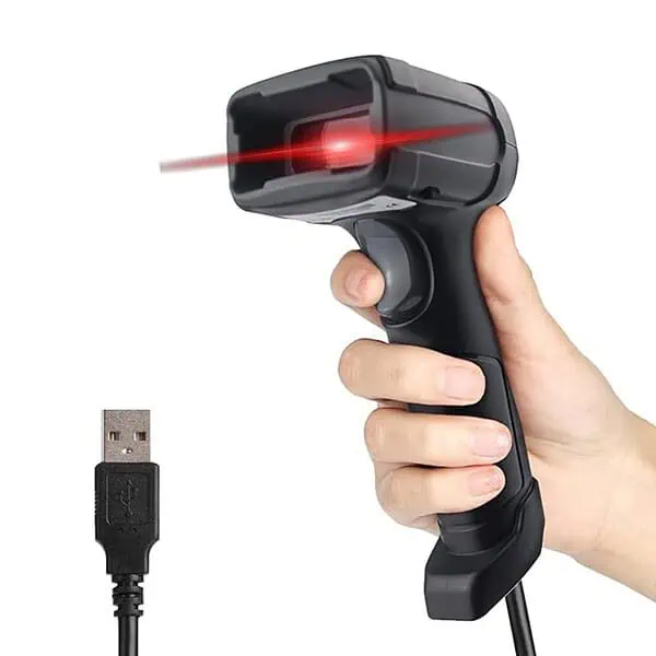 LENVII F510 Wired Barcode Scanner - LXINDIA.COM