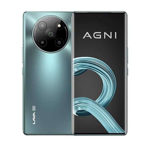 Lava Agni 2 5G 8GB RAM 256GB Storage Glass Viridian - LXINDIA.COM