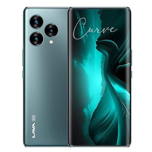 Lava Blaze Curve 5G 8GB LPDDR5 RAM 128GB Storage Glass Viridian - LXINDIA.COM