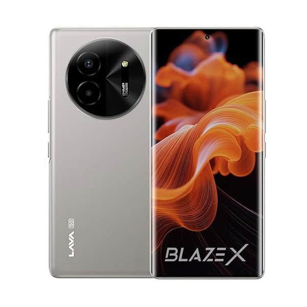 Lava Blaze X 5G 6GB RAM 128GB Storage Titanium Grey - LXINDIA.COM