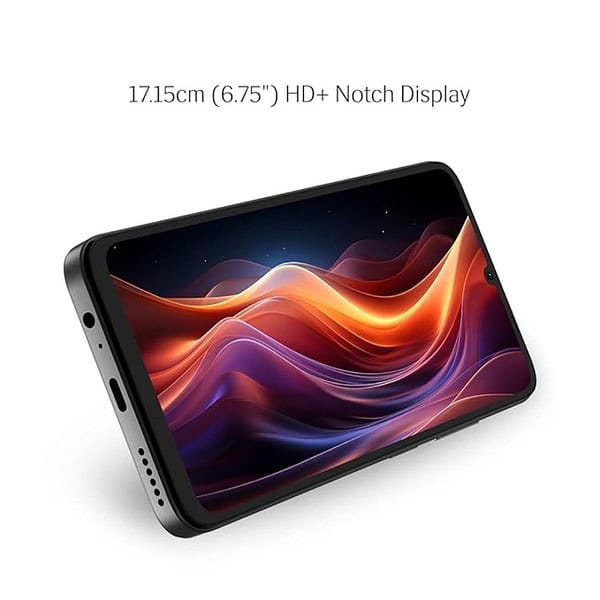 Lava O3 4 GB RAM 64 GB Storage Glossy Black2 - LXINDIA.COM