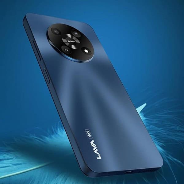 Lava Yuva 5G 4GB RAM 64GB Storage Mystic Blue2 - LXINDIA.COM