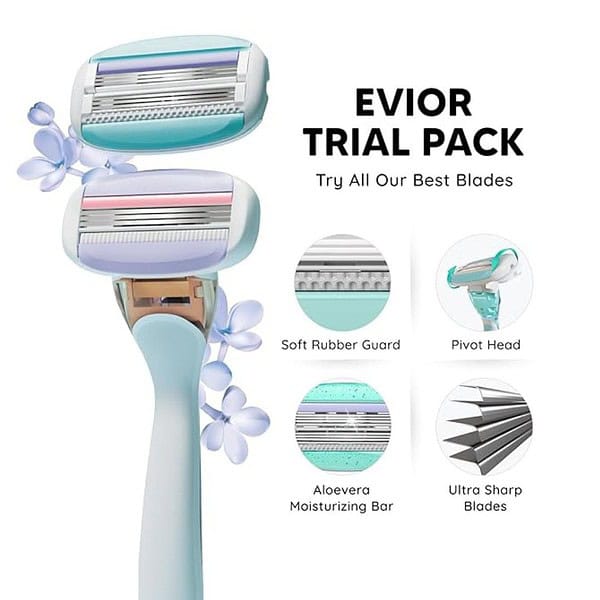 LetsShave Evior Body Hair Removal Complete Care Shaving Kit for Women2 - LXINDIA.COM