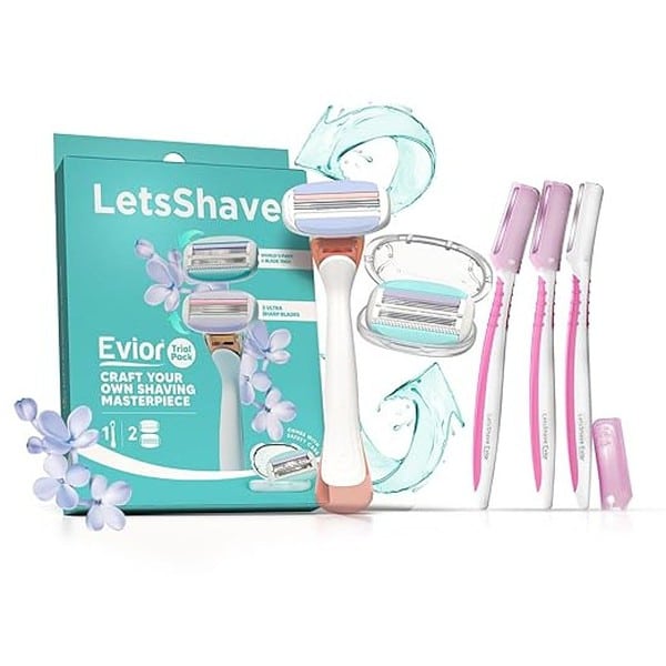 LetsShave Evior Trial Pack Razor Shaving Kit for Women - LXINDIA.COM