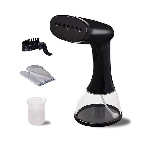 Libra Steam Iron for Clothes Handheld Garment Steamer with 3 Steaming Levels Cloth Iron Black - LXINDIA.COM