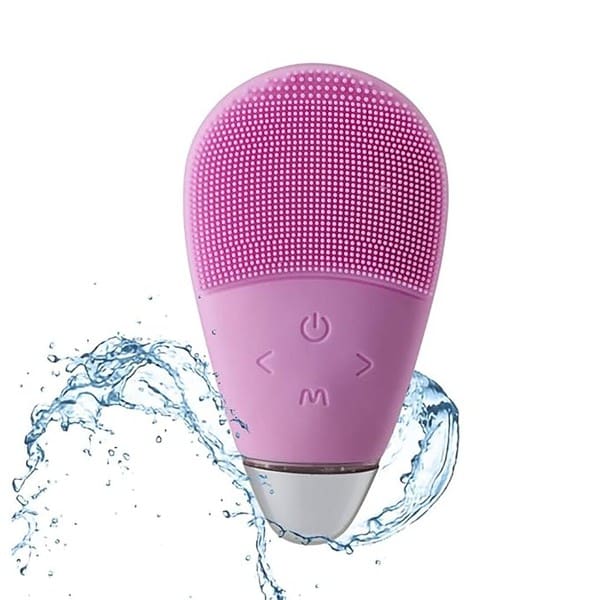 Lifelong LLM342 Facial Cleansing Massager Brush Rechargeable Electric Handheld Face Massager - LXINDIA.COM