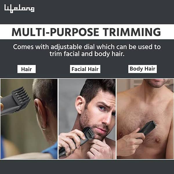 Lifelong Trimmer for Men 50 Minutes Runtime 2 - LXINDIA.COM