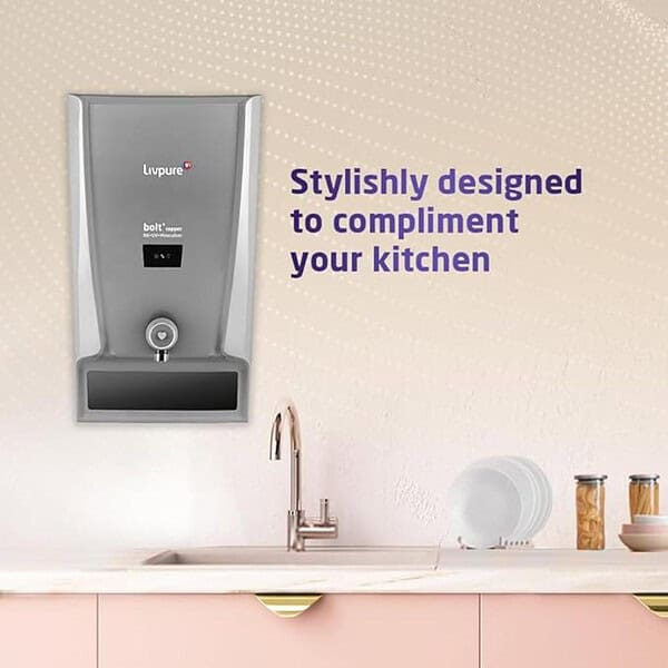 Livpure Bolt Copper Water Savings Water Purifier 2 - LXINDIA.COM