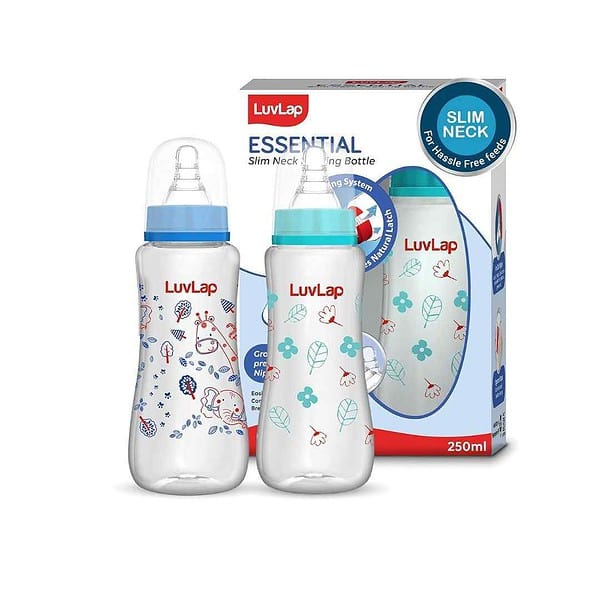 LuvLap Baby Feeding Bottle 250ml Pack of 2 - LXINDIA.COM