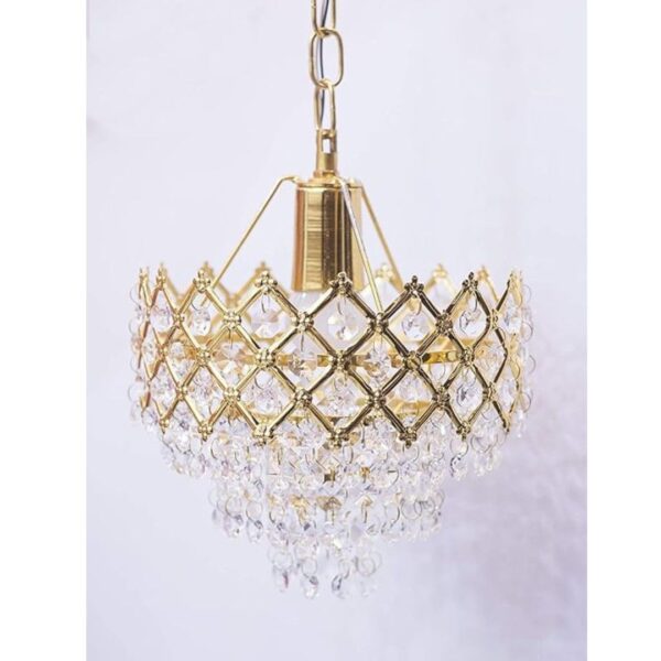 Mahganya Decoration Modern Ceiling Lamp with All Fixtures and Fitting Gold2 - LXINDIA.COM