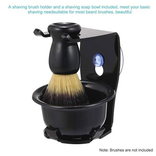 Men Shaving Kit Shaving Brush Holder and Soap Bowl1 - LXINDIA.COM