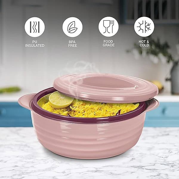 Milton Aspire Casseroles Cherry Pink 2 - LXINDIA.COM