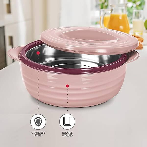 Milton Aspire Casseroles Cherry Pink 3 - LXINDIA.COM