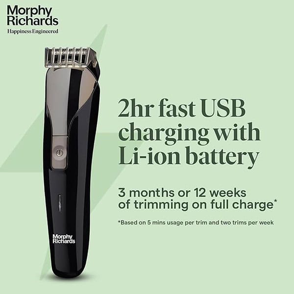 Morphy Richards Kingsman Pro 12 in 1 grooming kit for men 2 - LXINDIA.COM