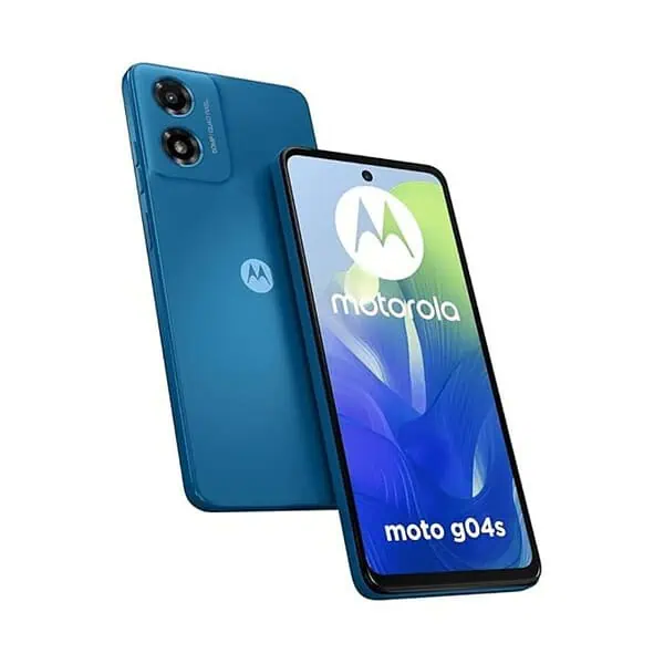 Motorola G04s 4GB RAM 64GB Storage Satin Blue - LXINDIA.COM