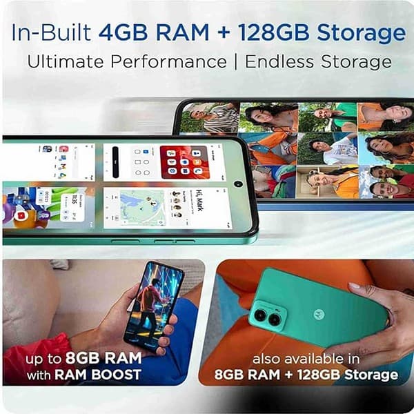 Motorola G45 5G 8GB RAM 128GB Storage Brilliant Green2 - LXINDIA.COM