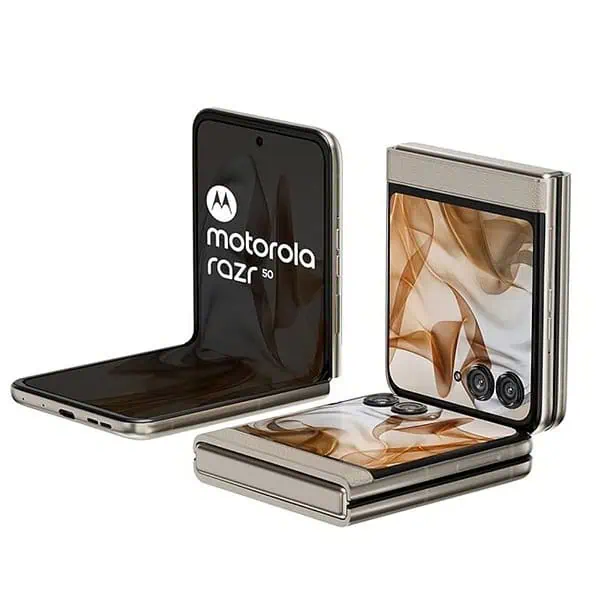 Motorola razr 50 8GB RAM 256GB Storage Beach Sand - LXINDIA.COM