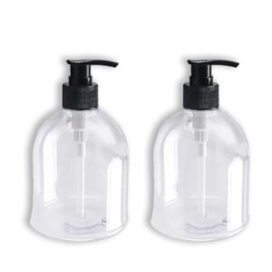 Naturegoon Empty Plastic Shampoo Dispenser Pack of 2 - LXINDIA.COM