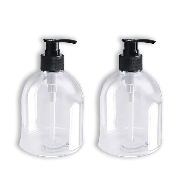 Naturegoon Empty Plastic Shampoo Dispenser Pack of 2 - LXINDIA.COM