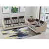 Nendle Luxurious Soft Velvet Abstract Design Sofa Cover Brown - LXINDIA.COM