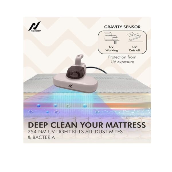 Nexlev Dust Mite UV Bed Sofa Vacuum UV Light Dehumidification 1 - LXINDIA.COM