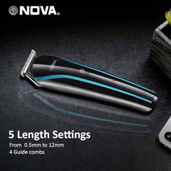 Nova NHT USB Rechargeable Professional Hair Clipper for Men 3 - LXINDIA.COM