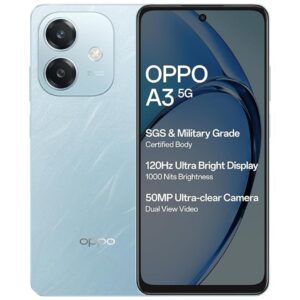 OPPO A3 5G 6GB RAM 128GB Storage Ocean Blue - LXINDIA.COM