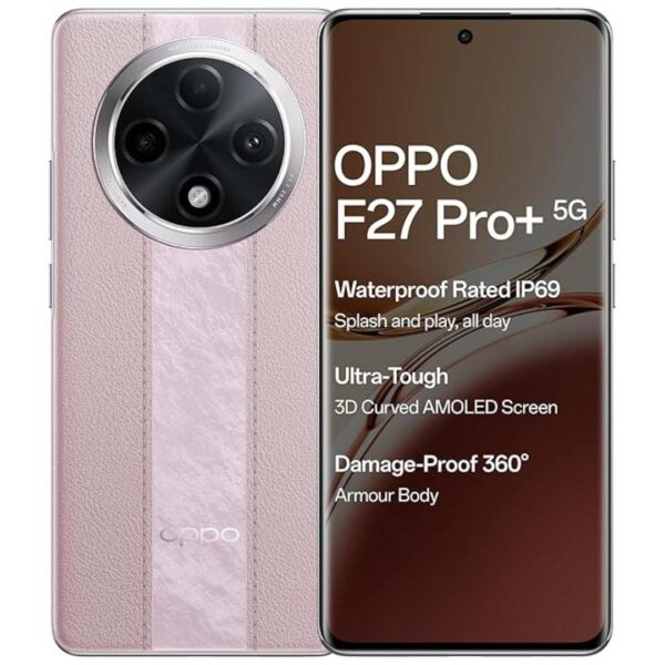 OPPO F27 Pro 5G 8GB RAM 256GB Storage Dusk Pink - LXINDIA.COM