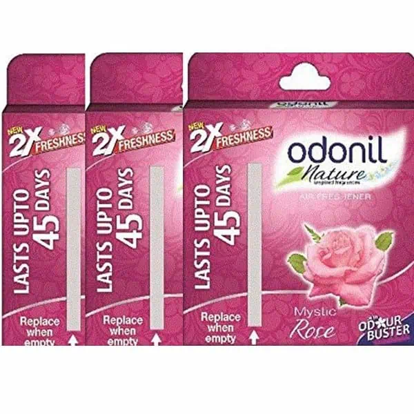 Odonil Air freshener 75 g Mystic Rose Pack of 3 - LXINDIA.COM