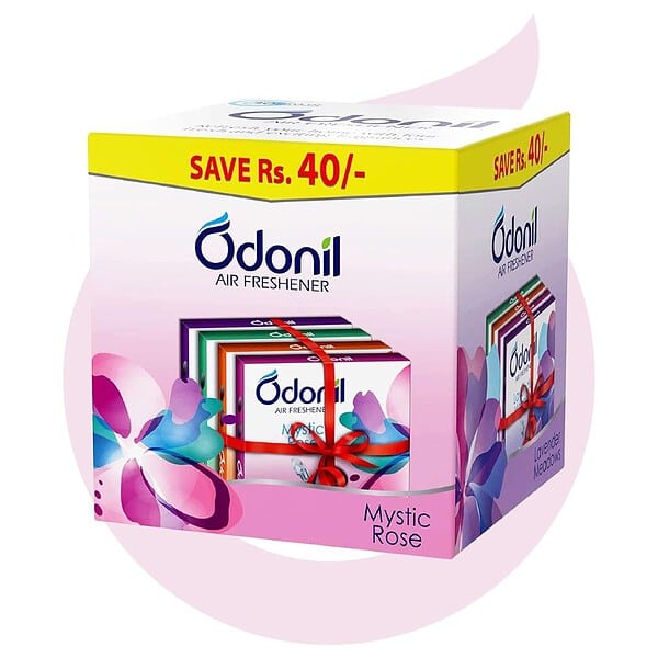 Odonil Bathroom Air Freshner Blocks Mixed Fragrances - LXINDIA.COM