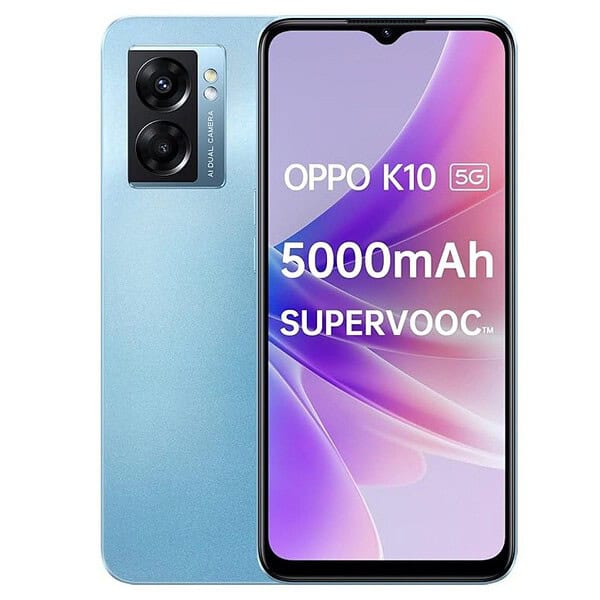 Oppo K10 5G 8GB RAM 128GB STORAGE Ocean Blue - LXINDIA.COM