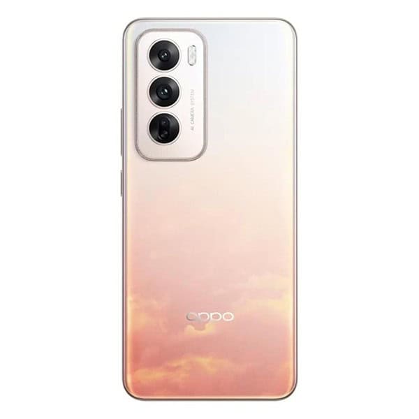 Oppo Reno 12 5G 8 GB RAM 256 GB Storage Sunset Peach2 - LXINDIA.COM