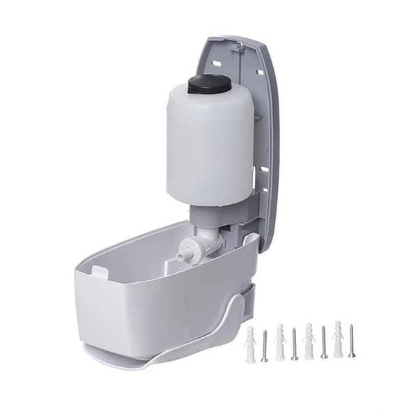 Orchids Elbow Operated Sanitizer Dispenser 500 ml White2 - LXINDIA.COM