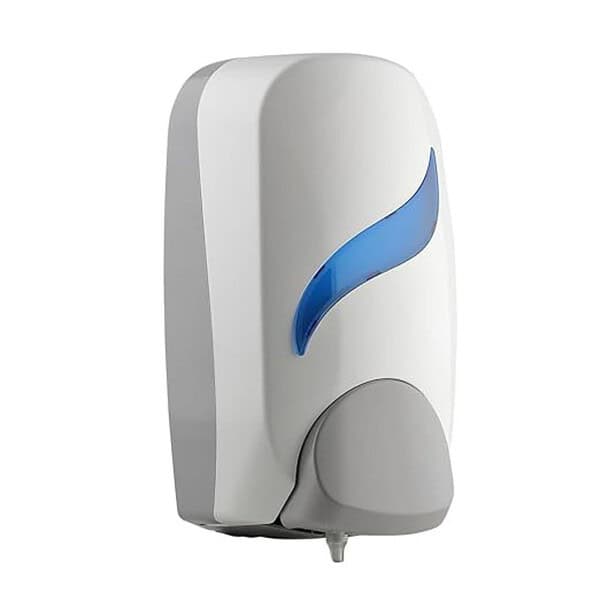 Origami Wall Mounted Manual Sanitiser Dispenser White - LXINDIA.COM