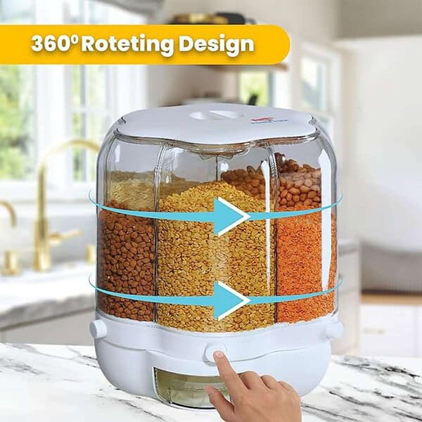 PRIME PICK 360° Rotating Cereal Holder Dispenser1 - LXINDIA.COM