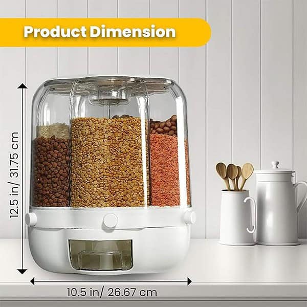 PRIME PICK 360° Rotating Cereal Holder Dispenser2 - LXINDIA.COM