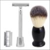 Pearl Shaving Double Edge Safety Razor SS 01CC With stand And Shaving Brush 11 SY - LXINDIA.COM