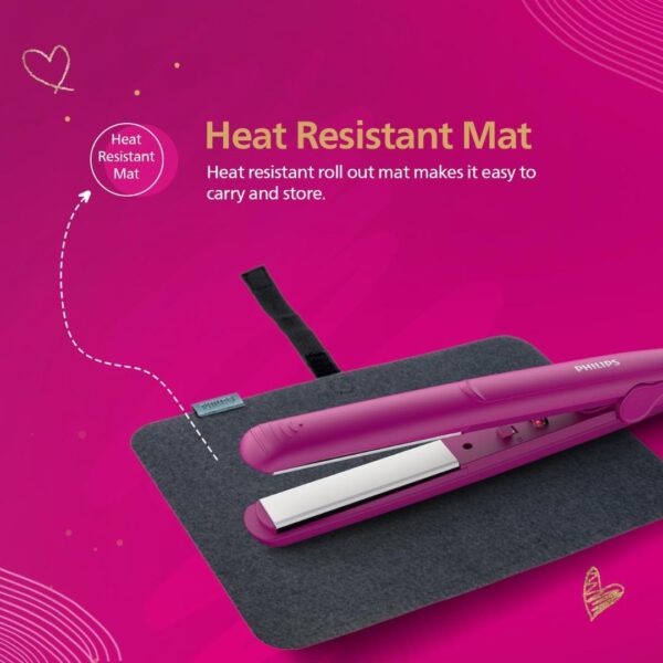 Philips New Hair Straightener Keratin infused Ceramic plates BHS252001 - LXINDIA.COM