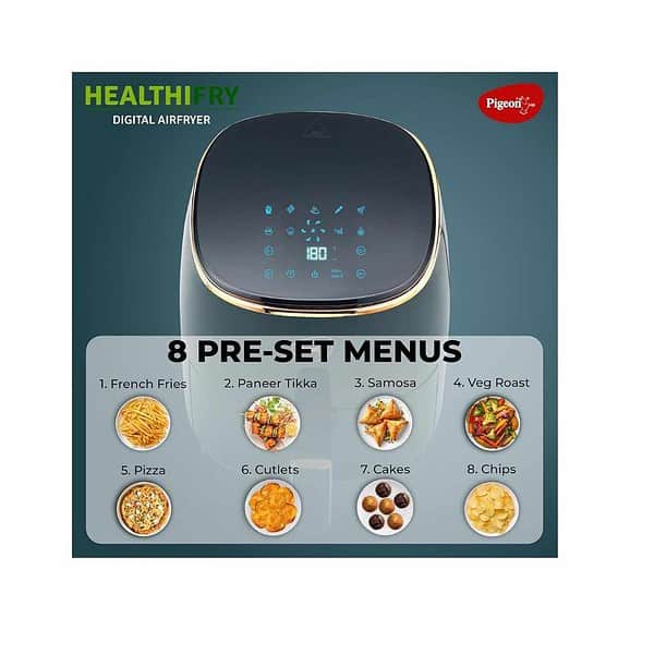 Pigeon Healthifry Digital Air Fryer B - LXINDIA.COM