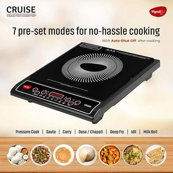 Pigeon by Stovekraft Cruise 1800 watt Induction Cooktop 3 - LXINDIA.COM