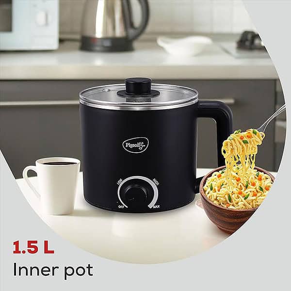 Pigeon by Stovekraft Swift Multi Cook Kettle 1.5L 4 - LXINDIA.COM