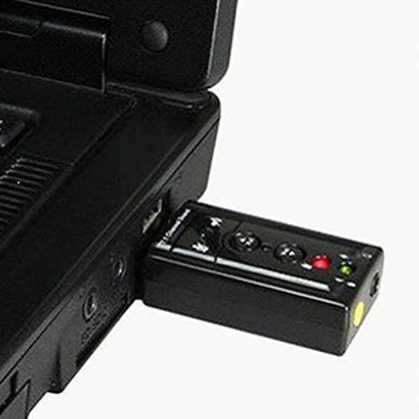 Powerpak USB External Sound Card Audio Mic Adapter for Laptop or PC Just Plug and Play2 - LXINDIA.COM