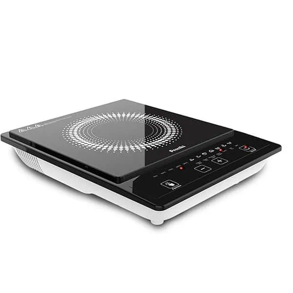 Preethi Indicook IC123 1600 Watt Induction Cooktop Crystal Glass Black - LXINDIA.COM