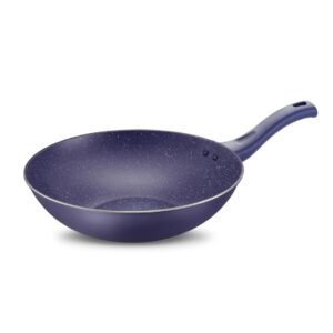 Prestige Ceraglide Ceramic Coating Non Stick Aluminium Cookware Wok 28 Cm - LXINDIA.COM