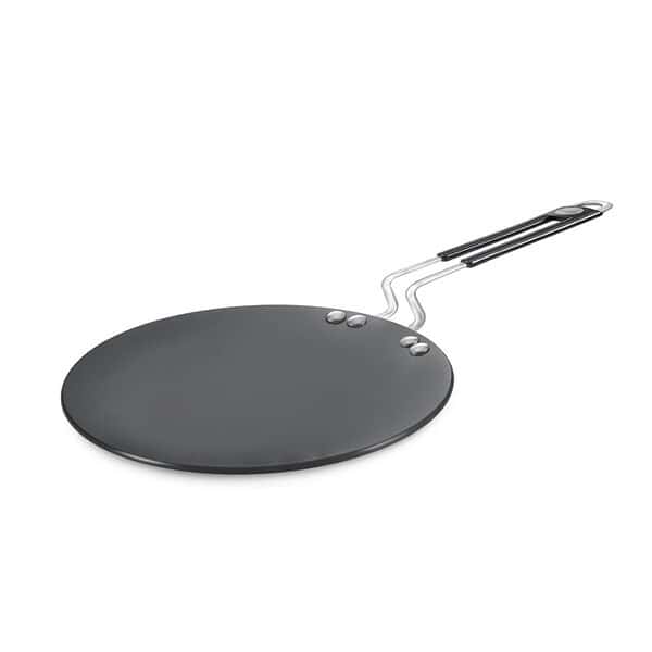 Prestige Hard Anodised Plus Cookware Induction Base Roti Tawa 22.5cm - LXINDIA.COM