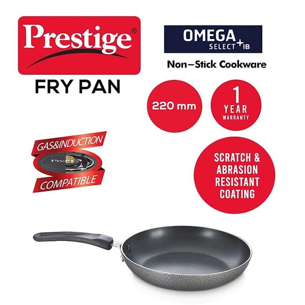 Prestige Omega Select Plus 20cm Non Stick Fry Pan1 - LXINDIA.COM