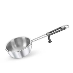 Prestige Tri ply Splendor Tadka Pan 13 cm 550ml Stainless Steel - LXINDIA.COM