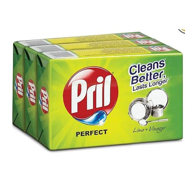 Pril Dish Wash Bar 200 g Set of 3 - LXINDIA.COM